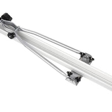 cciyu Roof Rack Crossbar Universal 48" Window Frame 2pcs Aluminum Car Top Crossbars w/ 2pcs Roof Bike Rack Luggage Carrier