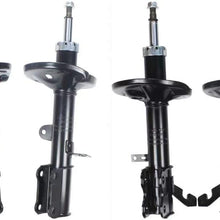 Set of 4 Front+Rear Strut Shock Absorber Kit For Toyota Corolla Chevy Geo Prizm