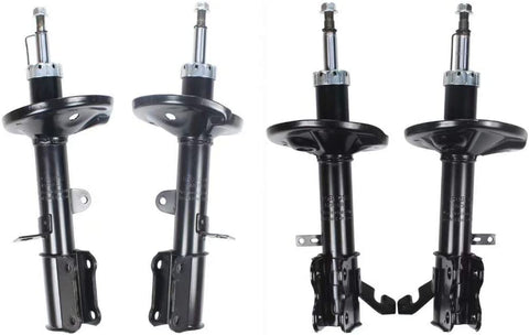 MUKEZON Set of 4 Front+Rear Strut Shock Absorber Kit For Corolla Chevy Geo Prizm