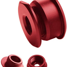 JGR Red Solid Shift Cable Bushings Performance Upgrade Aluminum For Ford FOCUS ST & RS 2013-Present 6 speed manual transmissions