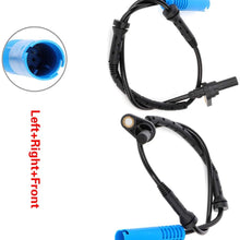 ECCPP Left Right Front ABS Wheel Speed Sensor ABS Sensor fit for 2001 BMW 323i BMW 325xi Set of 2