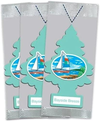 Little Trees Car Air Freshener 3-Pack (Bayside Breeze)