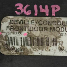 REUSED PARTS Chassis ECM Multifunction Front Door Fits 00-01 DEVILLE 25717368