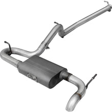 aFe (49-08043) Scorpion 2-1/2" Aluminized Hi-Tuck Cat-Back Exhaust System for Jeep Wrangler JK V6-3.8/3.6L Engine
