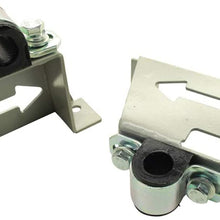 Whiteline KBR18-20 Rear Heavy Duty Sway Bar Mount Kit, Black