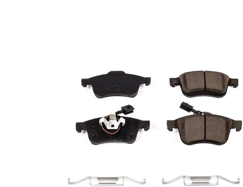Power Stop 17-1721A, Z17 Front Ceramic Brake Pads with Hardware