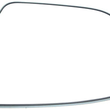 Mirror Glass For 2014-2018 Nissan Rogue Left With Backing Plate