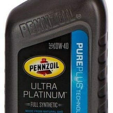 0W40 PENNZOIL Full Synthetic Ultra Motor 1 Quart SRT Engine 68171066PB