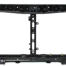 Radiator Support Assembly Compatible with 2004-2009 Kia Spectra Black Steel New Body Style