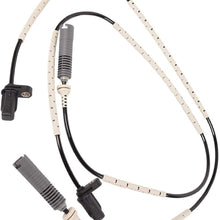 Bapmic 34526870076 Rear Left/Right ABS Wheel Speed Sensor Compatible with 2008-2013 BMW 128i 325i 328i 330i E82 E88 E90 E92(Pack of 2)
