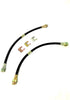 Universal Rubber Brake Hose, 15 3/4