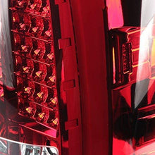 Velocity Concepts For Red GMC Sierra 1500 2500HD 3500HD Pickup Rear Brake Lamps LED Bar Tail Lights