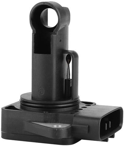 Terisass Mass Air Flow Sensor Car Air Flow Meter 6.5 x 5 x 7cm / 2.6 x 2 x 2.8 Inch Lightweight Auto MAF Sensor Black Fit for Toyota Yaris Corolla Auris Verso Avensis RAV4 Hilux Lexus IS250 IS350