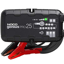 NOCO GENIUSPRO25, 25-Amp Fully-Automatic Professional Smart Charger, 6V, 12V and 24V Battery Charger, Battery Maintainer, Power Supply, and Battery Desulfator with Temperature Compensation