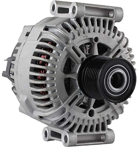 Alternator Compatible With/Replacement For 3.0L (Diesel) MERCEDES BENZ GL320 2007 AL9362X, 439583, 642-154-05-02 3Clock 180Amp Internal Fan Type Clutch Pulley Type Internal Regulator CW Rotation 12V