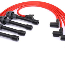 TUPARTS Pack of 5 Ignition Wire Sets Compatible with Honda Accord/Civic/Civic del Sol 1992-2002