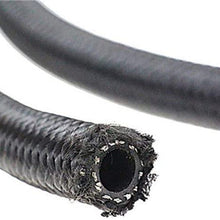UKLLYY Nylon Fuel Line Black Oil Cooler Hose Tubing AN4 AN6 AN8 AN10 AN12 Racing Hose Pipe Car Accessories Universal (Color : Black, Size : AN6)