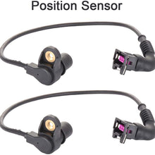 AUTOMUTO Camshaft Position Sensor 2PCS Fit For 1998-2001 BMW 740i 1998-2001 BMW 740iL 12147539166