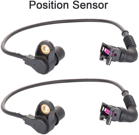 AUTOMUTO Camshaft Position Sensor 2PCS Fit For 1998-2001 BMW 740i 1998-2001 BMW 740iL 12147539166