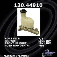 Centric 130.44910 Premium Brake Master Cyl