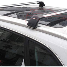 KPGDG Fit for Mercedes Benz GLA 2014-2019 Lockable Baggage Luggage Racks Roof Racks Rail Cross Bar Crossbar - Silver