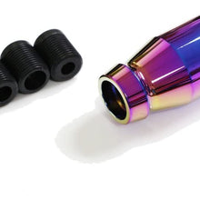 ICBEAMER Neo Chrome Manual or Automatic Shift Knob, Universal Fit for Honda Acura Mazda Mitsubishi Nissan Infiniti etc.