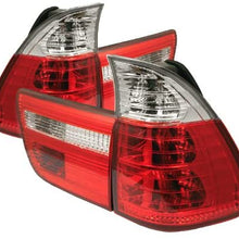 SPYDER Euro Style Tail Lights Fits 00-06 X5