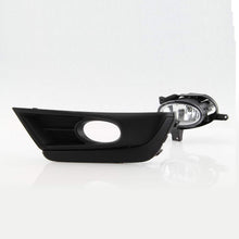[Chrome Trim Style] Fits 2017 2018 CRV CR-V Front Bumper Clear Lens Fog Lights w/Switch Accessories Pair