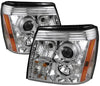 Spyder Auto 5037930 LED Halo Projector Headlights Chrome/Clear