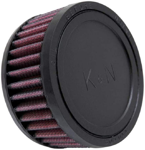K&N Universal Clamp-On Filter: High Performance, Premium, Washable, Replacement Engine Filter: Flange Diameter: 1.6875 In, Filter Height: 2 In, Flange Length: 0.625 In, Shape: Round, RU-0260