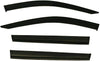 Black Tinted Side Window Vent Visor Deflectors Rain Guards for Toyota Rav4 2019 2020 - 4 Piece set