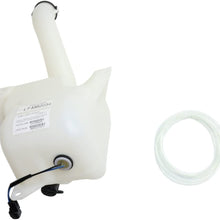 Windshield Washer Tank compatible with Dodge Stratus/Chrysler Sebring 01-05 Assembly W/Cap Pump and Sensor Coupe