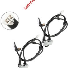 ANGLEWIDE 2 x ABS Wheel Speed Sensors Left+Front Replacement for 2007-2011 Suzuki SX4