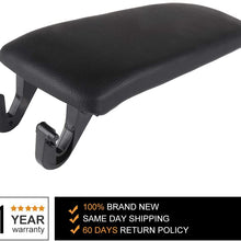LSAILON Center Console Organizer Lid - Repair Kit Best for 00-08 A4 A6 S4 Black