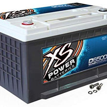 XS Power D6500 XS Series 12V 3,900 Amp AGM High Output Battery with M6 Terminal Bolt