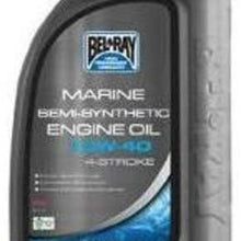 Bel-Ray 99751-BT4-4PK Marine 4-Stroke Semi-Synthetic Engine Oil - 4 Liter Bottle (Case of 4)