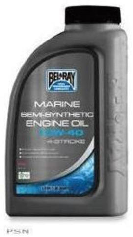 Bel-Ray 99751-BT4-4PK Marine 4-Stroke Semi-Synthetic Engine Oil - 4 Liter Bottle (Case of 4)