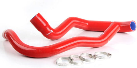 Silicone Radiator Coolant Hose Kit Clamps For Jeep Cherokee XJ 4.0 l6 1991 1992 1993 1994 1995 1996 1997 1998 1999 2000 2001 Red 2PCS