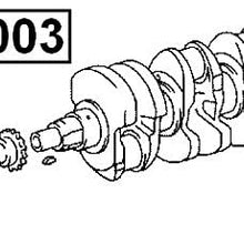 13408-11011 / 1340811011 - Crankshaft Pulley Engine 2E/4Efe/5Efe For Toyota