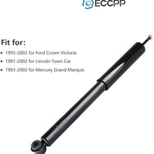 ECCPP Shocks and Struts, Front Rear Shock Absorbers Strut Kits Compatible with 1993-2002 Ford Crown Victoria,1981-2002 Lincoln Town Car,1983-2002 Mercury Grand Marquis 344424 5960 343135 5961