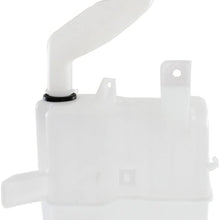 Washer Reservoir Windshield Expansion Tank w/Washer Pump, Filler Neck, and Cap compatible with Vehicles w/Headlight Washer