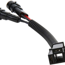 7 Inch LED Headlights with Mounting Bracket DOT Motorcycle Headlamp Kit For Touring Street Glide Road King Electra Glide Ultra Classic Fat Boy Tri Cvo Heritage Softail Slim Delux Ultra Limited Chrome