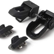 2018 for Jeep Wrangler JL Original Black Stainless Steel Latch Locking Hood Catch Kit for Jeep Wrangler 2007-2018 JK JL