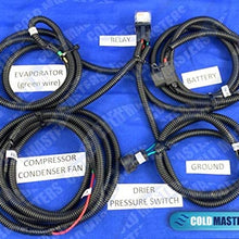 Universal A/C KIT Evaporator 406-1G H/C Heat & Cold Compressor Condenser Hoses W/Electrical Harness