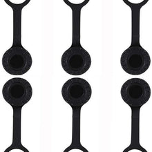 AmerStar 5 Pack Gas Can Gaskets Replacement Gas Tank Jug Spout Rubber Washer Seal fit for Plastic Tank Gott Rubbermaid Essence Wedco Briggs & Stratton Scepter Moelle Eagle Midwest