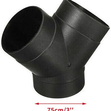 75mm Heater Pipe Ducting Piece Warm Air Outlet Vent for Webasto Diesel Heater