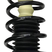 UVIAPW 2pcs Rear Shock Absorber Struts & Spring Kit Compatible with Chevy Geo Prizm&To.yo.ta Corolla