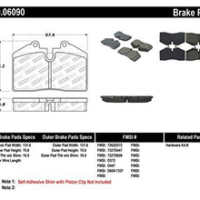 StopTech 309.06090 Street Performance Front Brake Pad