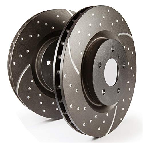 EBC Brakes GD7436 3GD Series Dimpled and Slotted Sport Rotor