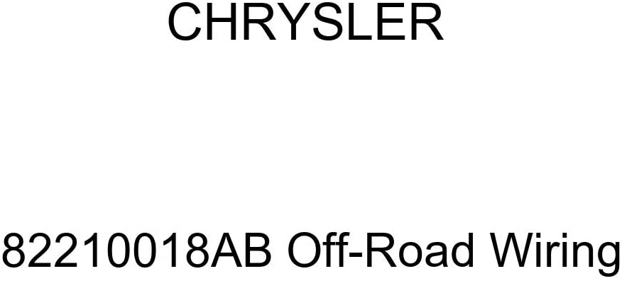 Genuine Chrysler 82210018AB Off-Road Wiring